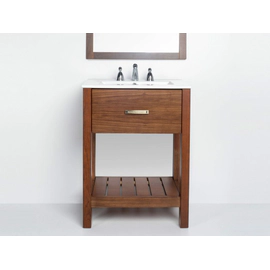 Vanitory Campi Antique Petiribí 60cm Mueble + Mesada 3 Agujeros