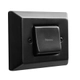 PEIRANO LÍNEA TECNO - VÁLVULA PARA INODORO TEMPORIZADA BLACK