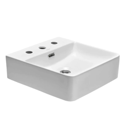 Peirano Bacha De Apoyar Cuadrada 3 Ag. 420X420X125