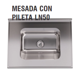 JOHNSON MESADA 60 CM CON PILETA LN50