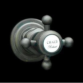 Llave De Paso Berna Bronce Viejo Claro