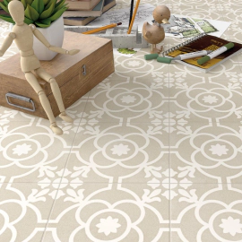 Vives Porcelanato Blomknopp Siena 20X20