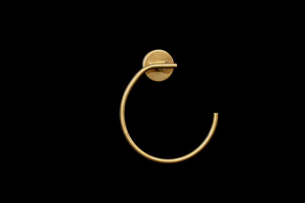 ROBINET BELFAST TOALLERO ARO GRANDE OXIDO