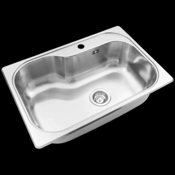 Johnson Pileta Acero Inox 304 Luxor Compact Si71 Ad Con Orificio Dosificador