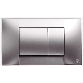 Ideal Tecla Dual Suma Cromo Mate