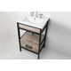 COMBO VANITORY IRON 50 ROBLE VINTAGE HIERRO + MESADA 1AG(PI)