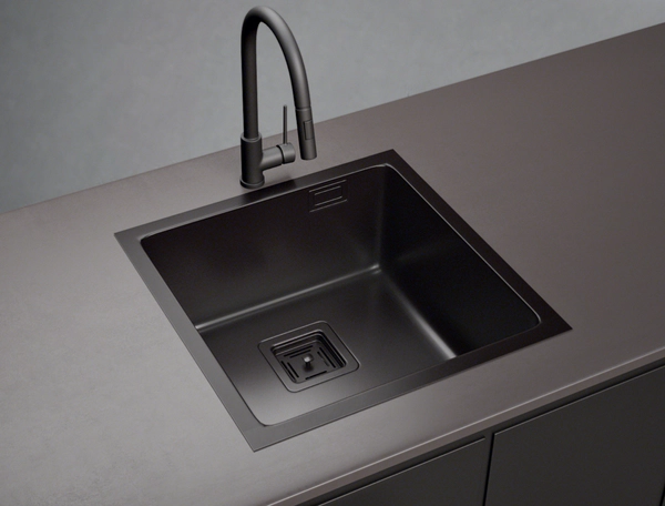 MI PILETA BACHA DE COCINA ESSENTIA 640 BLACK