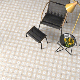 Vives Porcelanato Bezons-R Crema 15x15