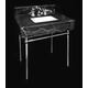 VANITORY ANTIQUE NEGRO MARQUINA 65 X 45