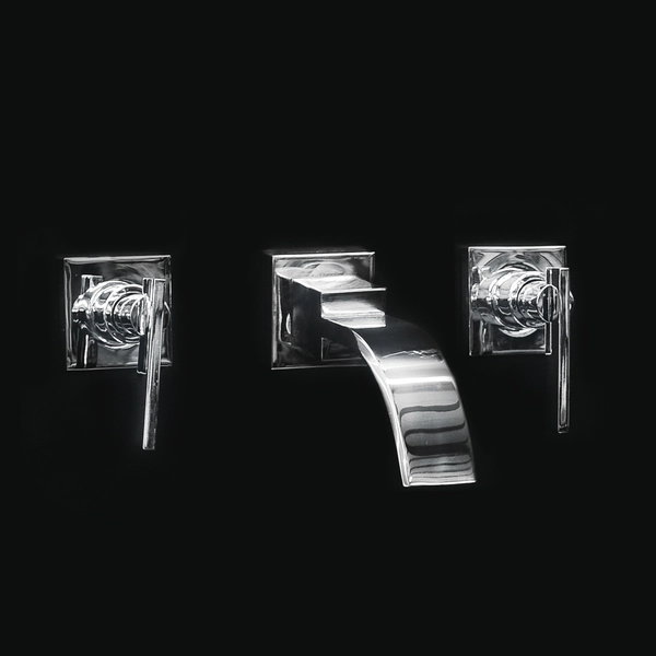 ROBINET BAIRES LAVATORIO PARED COBRE VIEJO