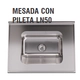 JOHNSON MESADA 60 CM CON PILETA LN50