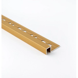 MOLDUMET ANODIZADO PLATEADO MATE 10X10 MM