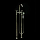 ROBINET BRONX PEDESTAL DE BAÑERA CON TRANSF COBRE VIEJO