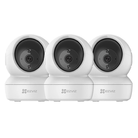 Kit x3 - Cámara Domo PT WiFi Interior - C6N - Ezviz - Full HD