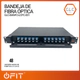 Bandeja FO - GLC-BANFO-LCPC-001 - 24 Adaptadores LC/PC - 48 Pigtails LC