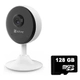 Kit x3 - Cámara Mini WiFi Interior - C1C - Ezviz - Full HD + 128GB x3