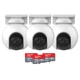 Kit Ezviz C8PF x3u + 128GB x3u