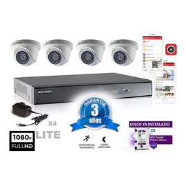 Kit Turbo 7208hghi + 4 56c0t fuentes + Disco