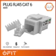 GLC - 4009 - JACK RJ45 110 IDC,A/B, BLANCO Cat.6