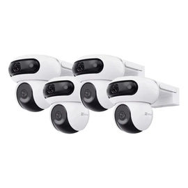 Kit x4 Cámara Domo Wifi - Ezviz - CS-H90 - Motorizada - 2K+