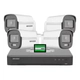 KIT HIKVISION DVR 4CH + 4 bullet + Disco 240SSD + FICHA