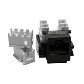 Jack RJ45 - GLC - CE-4003 - 110 IDC A/B - Negro