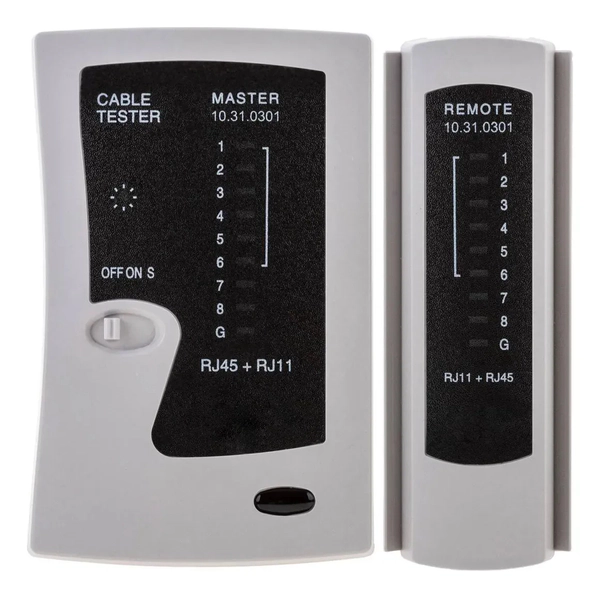 Tester - GLC - GLC-TESTER-001 - Para UTP/STP - RJ45/RJ11