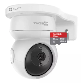 Kit Cámara Domo PT WiFi Interior - C6N - Ezviz - Full HD + Soporte + 16GB