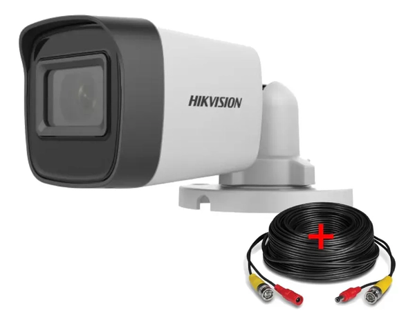 Kit Camara de Seguridad Full HD - DS-2CE16D0T-EXIPF - Hikvision + Cable BNC 20m