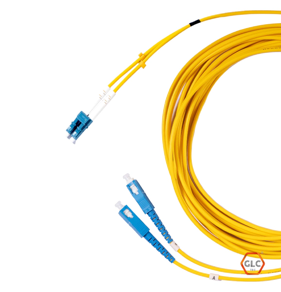 GLC - FO-1357 - P. CORD FO SC/PC - LC/PC SM 2 MTS DUPLEX
