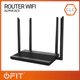 Router WiFi - GLC ALPHA AC3 - AC1200 - 4 Antenas 5dBi - 1 WAN 10/100 Mbps