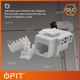 GLC - 4009 - JACK RJ45 110 IDC,A/B, BLANCO Cat.6