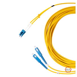 GLC - FO-1357 - P. CORD FO SC/PC - LC/PC SM 2 MTS DUPLEX