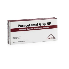 Paracetamol Grip Raffo X 20 Comprimidos