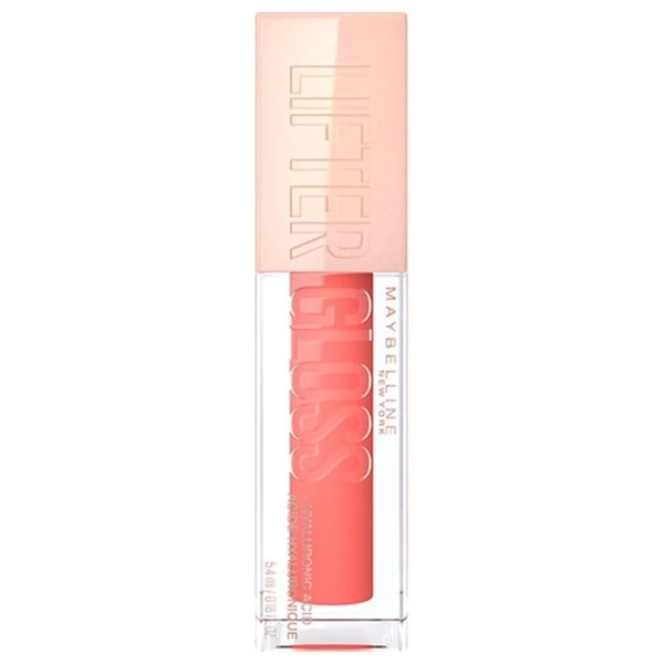 Brillo Labial Maybelline Lifter Gloss con Ácido Hialurónico en tono 022 Peach Ring| x 5.4 ml