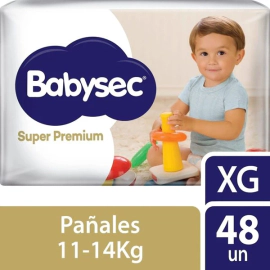 Babysec Pañales Super Premium Xg (48 Unidades)