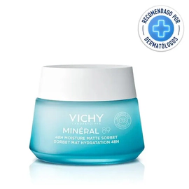 Vichy Mineral 89 Moisture Matte Sorbet Gel Hidratante 50 Ml