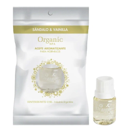 ORGANIC ACEITE AROMATIZANTE SANDALO & VAINILLA