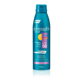 Dermaglos Protector Solar Aerosol Invisible Fps 50 170 ml