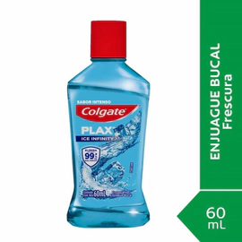 Colgate Plax Enjuague Bucal Total 12 clean Mint 60 ml