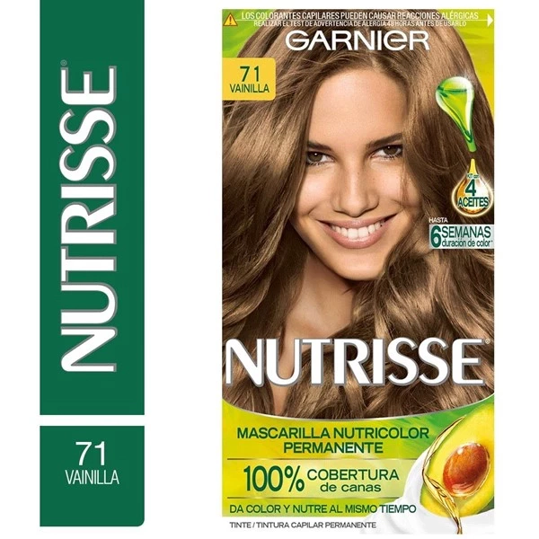 Garnier Nutrisse Kit de Coloracion 71 almendra