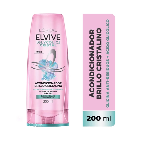 Acondicionador Elvive Glycolic Cristal x 200 ml