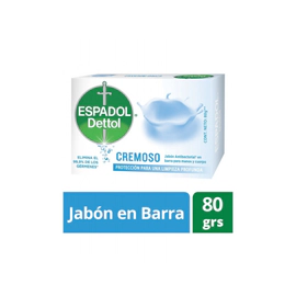 Jabón Antibacterial Espadol Cremoso X80Gr