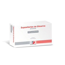 Supositorios de Glicerina Infantes x10