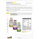 Suplemento deportivo enargy gel + con cafeina sabor vainilla bean (6 uni)