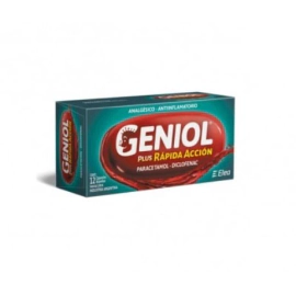 Geniol Plus Rapida Acción Comprimidos X12