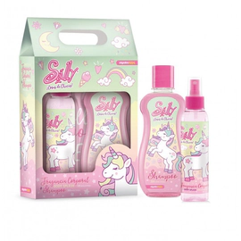 Sally Unicornio Set Valija (Body Splash 125ml + Shampoo 200ml)