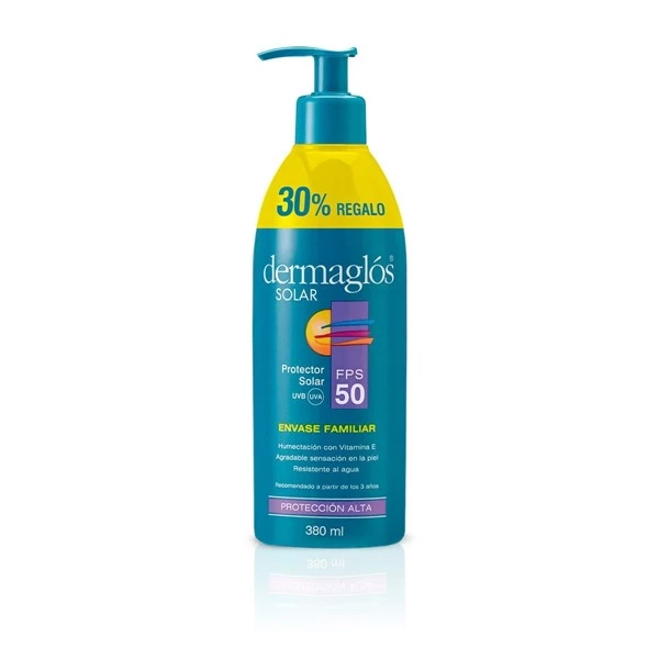 Dermaglos Protector Solar Promo Fps 50 380 ml