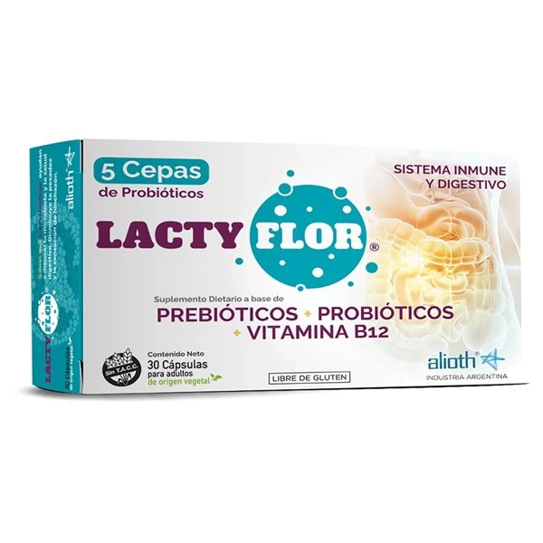 Suplemento Dietario a Base de Prebióticos + Vitamina B12 (30 Cápsulas)