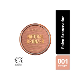 Bronzer Rimmel London Natural Bronzer 001 Sunlight